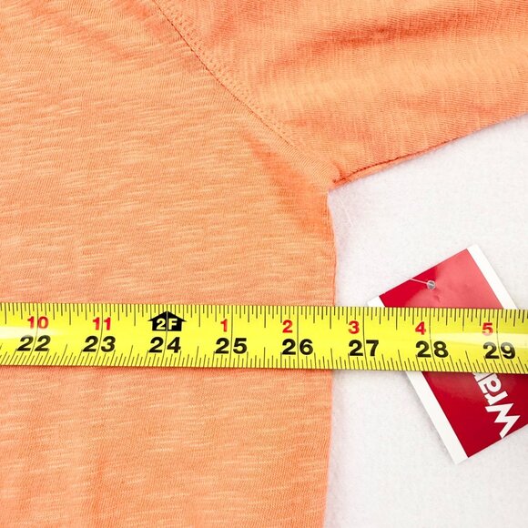 Wrangler Men's Pullover Orange Lightweight Hoodie Size 2XL Regular Fit NWT - Picture 10 of 11